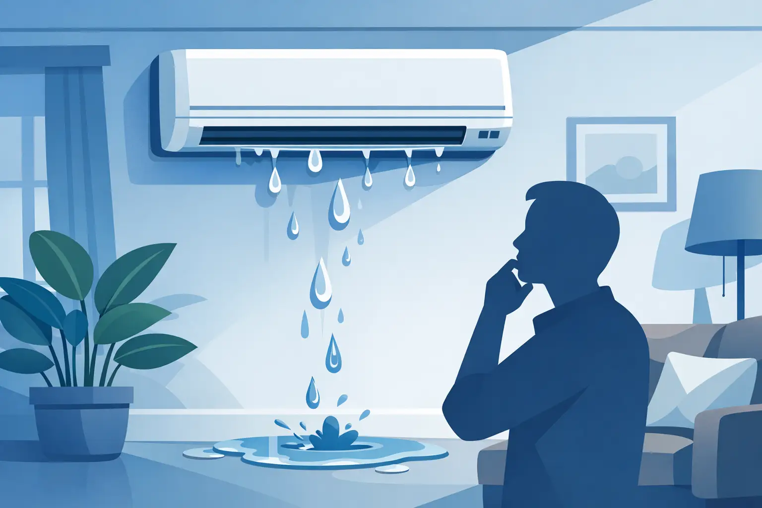 Air Conditioning Leaking Water Indoors?