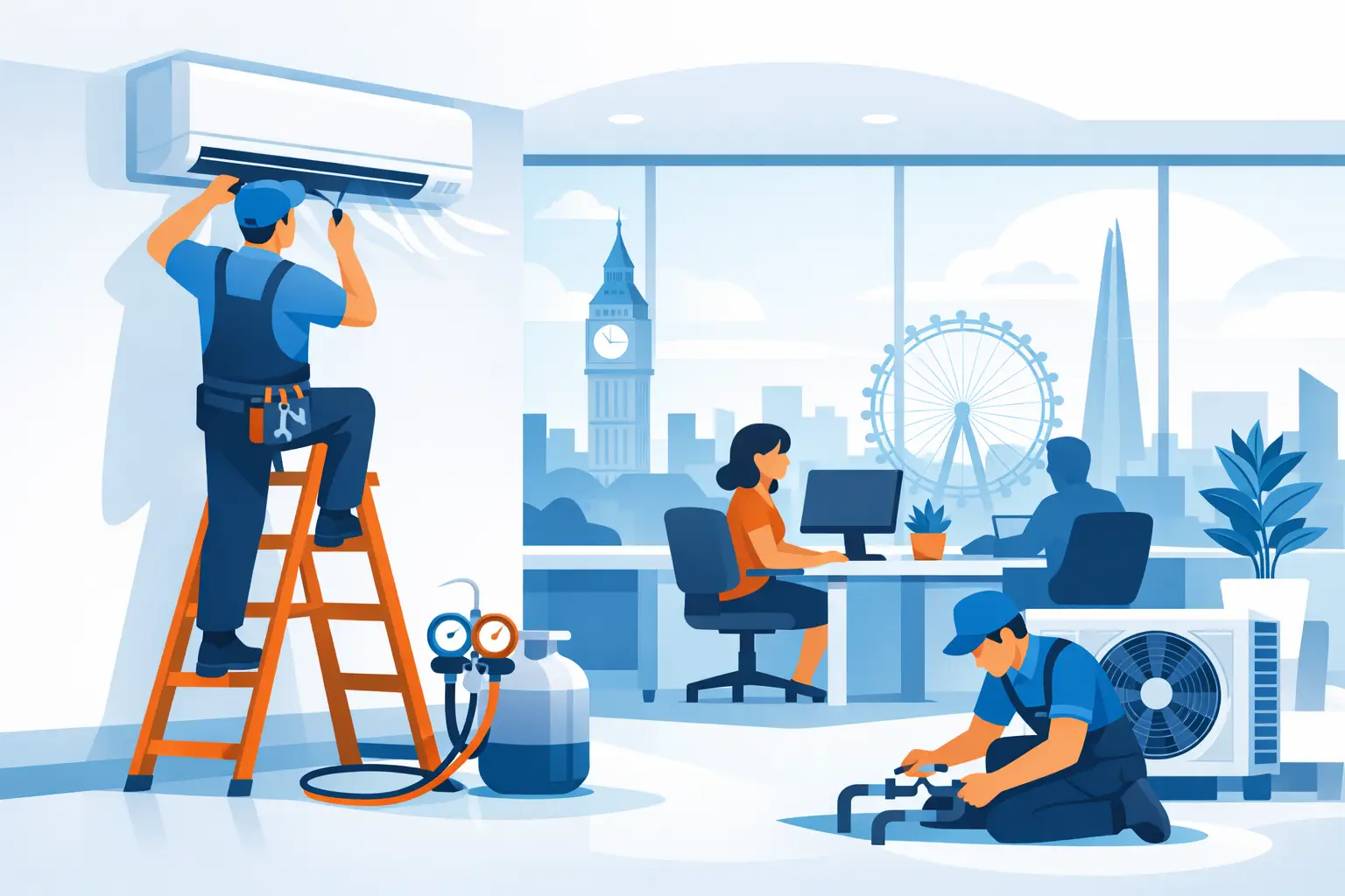 Office Air Conditioning Installation in London