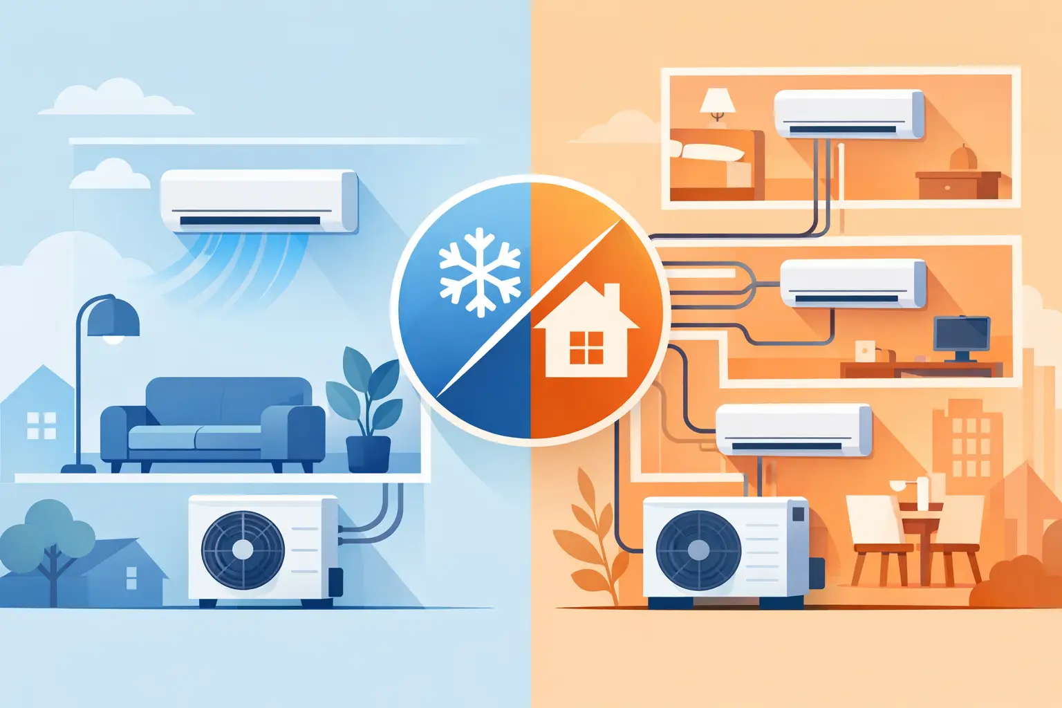 Split System vs Multi Split: Which Fits?